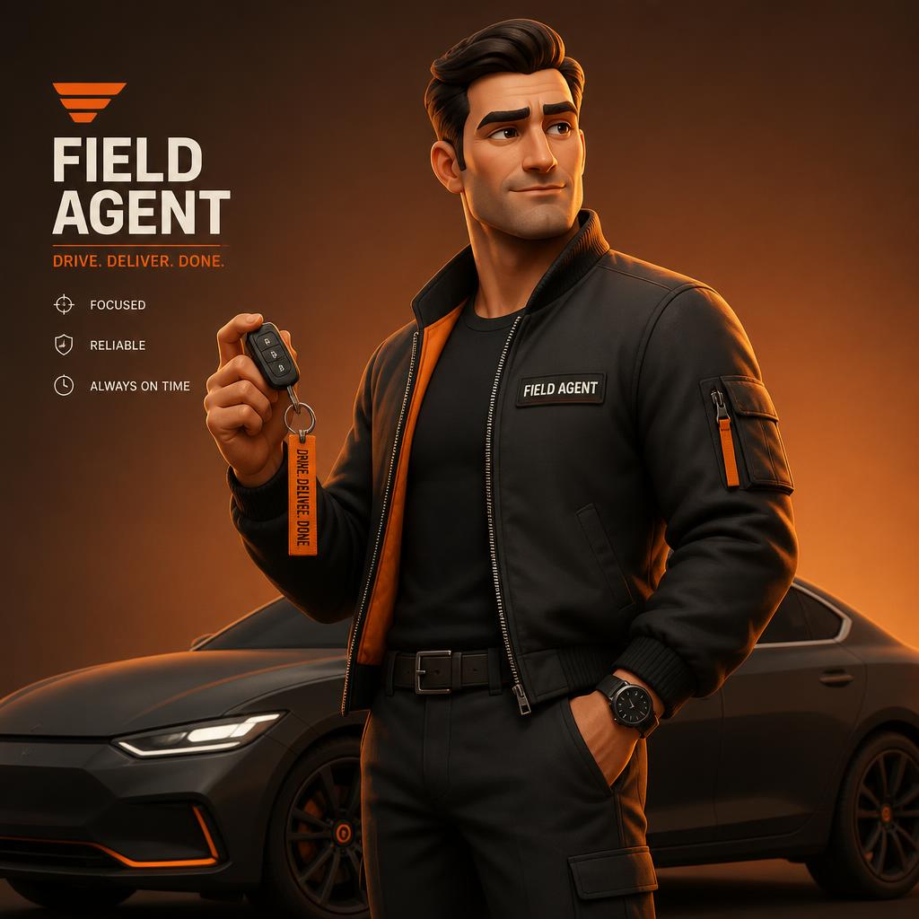 3D portrait — The field agent